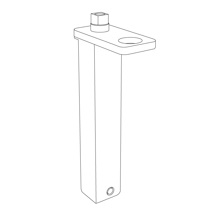 Cerniere serie PIVOT IK20Z per armadi refrigerati wireframe