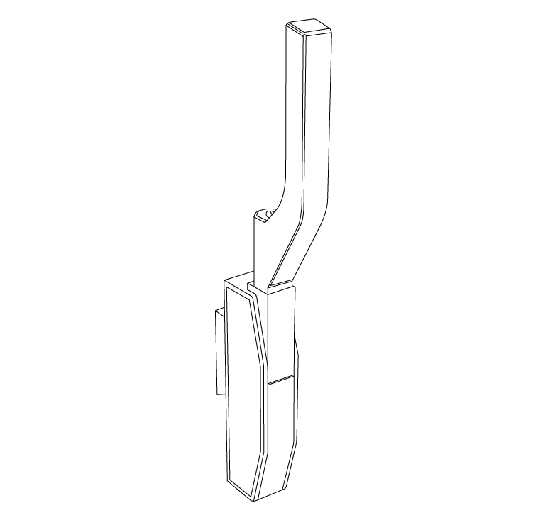 Verschlüsse Serie 1800 für Kühlzellen wireframe