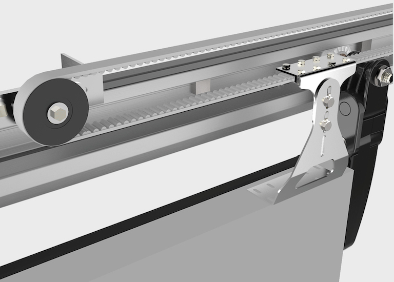 Belt-tensioner adjustable bracket